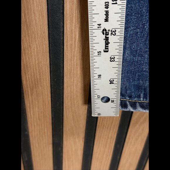 Polo Ralph Lauren Jeans 38 x 36 Mens Blue Classic Fit Acid Denim - Picture 5 of 13